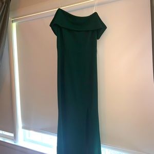 Green special occasion dress from Windsor.